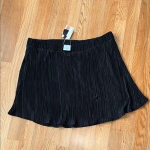 Serra Black Mini Skirt